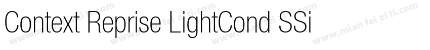 Context Reprise LightCond SSi Normal字体转换